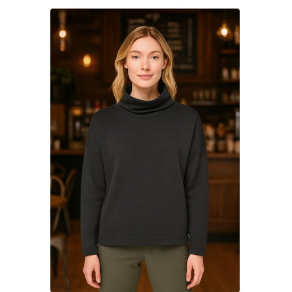 Lululemon Principal Dancer Funnel Neck Merino Wool Sweater Outdoor Cozy Layering - Picture 1 of 12